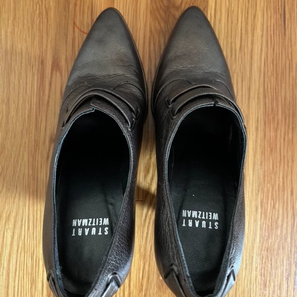 Stuart Weitzman  Metallic Bootie - 5.5 - Picture 2 of 11